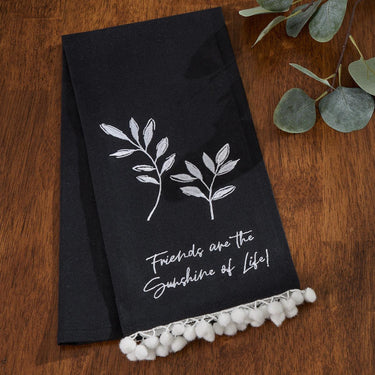 Friends Are Sunshine Decorative Dishtowels - Set of 6 Park Designs - The Fox Decor